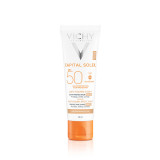 Crema colorata anti-pete pigmentare cu protectie solara pentru fata SPF50+ Capital Soleil, 50ml, Vichy
