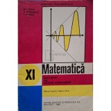 Gh. Gussi - Matematica - Elemente de analiza matematica, manual pentru clasa a XI-a (Editia: 1996)