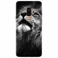 Husa silicon pentru Samsung S9 Plus, Majestic Lion Portrait foto