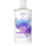 Dove Bath Therapy Renew gel de dus si baie Wild Violet &amp; Pink Hibiscus 400 ml