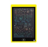 Tableta grafica de desenat pentru copii, color de 8.5 inch diagonala, cu buton de stergere si creion - Sweet Yellow, Oem