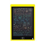 Cumpara ieftin Tableta grafica de desenat pentru copii, color de 8.5 inch diagonala, cu buton de stergere si creion - Sweet Yellow, Oem