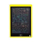 Tableta grafica de desenat pentru copii, color de 8.5 inch diagonala, cu buton de stergere si creion - Sweet Yellow