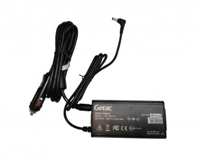 Incarcator Getac pentru masina și camioane CA-12019DV-AA, intrare 11 &amp;ndash; 32V, iesire 19V &amp;ndash; 6.32A &amp;ndash; 120W foto