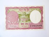 Rara! Nepal 1 Rupee 1965 UNC(necirculata),bancnota din imagini