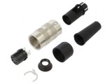 Conector M16 mufă 581 mamă 5 pini ecranat 6A IP40