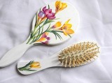 set perie de par si oglinda cu branduse 32656