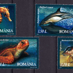 RO 2007 ,LP 1755a,"Fauna din Marea Neagra" , serie , MNH