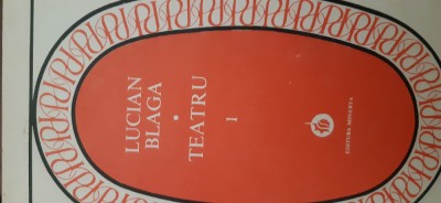 Teatru vol.1-2 Lucian Blaga 1984 foto