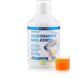 Essentials 100 - Glucosamine Max pentru Articulatii, Cartilaje, Oase, Tendoane cu Glucozamina 1600mg + Condroitina 100mg + MSM 100mg + Colagen Hidroli