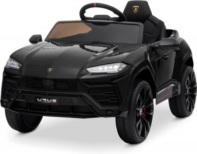 Masinuta electrica pentru copil 2-5 ani, Lamborghini Urus 70W 12V 7Ah, culoare Neagra foto