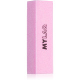 Cumpara ieftin MYLAQ Polish Block bloc de lustruire pentru unghii culoare Pink 1 buc