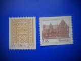 HOPCT TIMBRE SUEDIA MNH 1015 CENTENAR MUZEUL KULTUREN -2 VALORI 1982-NESTAMPILAT