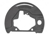 Protectie stropire disc frana Fiat Uno (146 A/E), 08.1983-1995, fata, Stanga, metal, Rapid