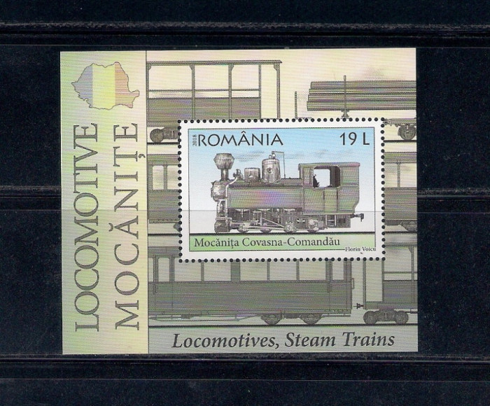 ROMANIA 2018 - LOCOMOTIVE, MOCANITE, COLITA, MNH - LP 2208a