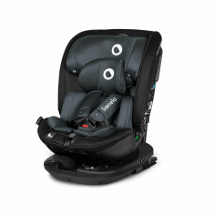 Scaun auto, Lionelo, Bastiaan RWF i-Size, Pozitie de somn, Protectie laterala, Rotire 360 grade, 0-36 Kg, Cu Isofix si Centura Top Tether, Conform cu