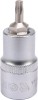 Bit Torx T25 YATO cu Adaptor, Otel Forjat, Protectie Coroziune, Prindere Hexagonala 1/2, Lungime 55mm, Ateliere Auto, Garaj, Service