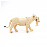 Figurina - Wild Animal Kingdom - White Lioness with Cub | Papo
