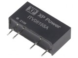 Convertor DC/DC 1W 5V la 15V 66.7mA SIP 50kHz