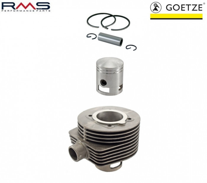 Set motor (kit cilindru) Vespa COSA - P 125 E/X - PX 125 - PX 125 E 2T AC 125cc diametru 52.5 mm bolt 15 (Goetze)