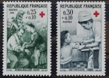 BC15, Franta, lot 3 serii Crucea Rosie-1964,1965,1966 (3 poze)