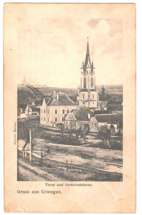 SV * Salutari din GARBOVA * TURNUL * Biserica Evanghelica * CASA COMUNITARA
