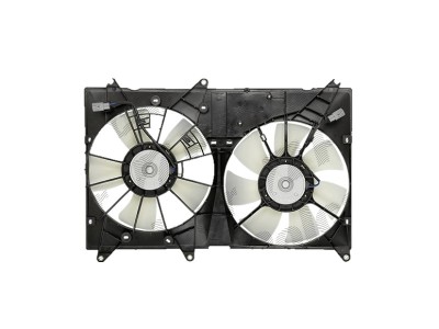 GMV radiator electroventilator Lexus RX, 1999-2003, RX300, motor 3.0 V6, benzina, 330/340 mm; (2 +2) pini, foto