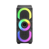 Boxa portabila cu bluetooth, 10W, MP3, USB, lumini led rgb, TF, slot microfon,