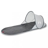 Cort de plaja pop-up, gri, impermeabil
