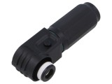 Conector alimentare DC DEGSON ESP-120A-25-BK-00 1,5kV 1 PIN pe cablu