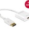 ADAPTER DISPLAYPORT 1.2 STECKER &gt; HDMI BUCHSE 4K AKTIV WEI&szlig; 62608 DELOCK