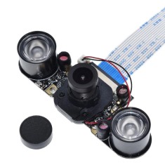 Camera IR-CUT pentru Raspberry Pi B+/4B ? Modul cu vedere pe timp de noapte foto