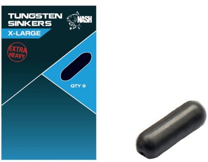Opritoare Tungsten NASH Tungsten Sinker XL, 9buc/pac