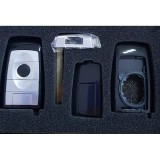 Carcasa cheie Smartkey,after market,compatibila cu BMW 3 but neagra,fara logo