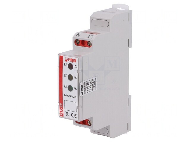 Indicator de Tensiune 230-400VAC IP20 pentru Șină DIN