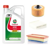 Cumpara ieftin Pachet Revizie Ulei Castrol GTX + Filtre pentru Dacia Logan II MCV II 0.9 TCE