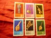 Serie DDR 1981 Posta , Postasi , 5 valori, Nestampilat