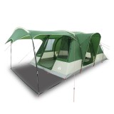 Cumpara ieftin Cort de camping tunel pentru 5 persoane, verde, impermeabil