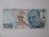 Turcia 100 Lirasi/Lire 2009 in stare foarte buna