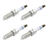 Cumpara ieftin Set 4 bujii scanteie Bosch pentru Nissan Micra, Note, Qashqai, X-Trail, Renault Captur, Clio, Fluence, Laguna,