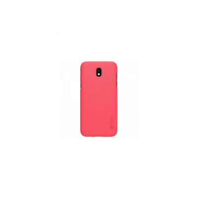 Husa Nillkin Super Frosted Shield Rosie + Folie Sticla Pentru Samsung Galaxy J7 J730 (2017) foto