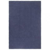 VidaXL Covor dreptunghiular, bleumarin, 120x180 cm, bumbac