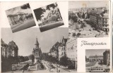 CPIB 22514 - CARTE POSTALA - TIMISOARA. MOZAIC, RPR, 1958, TRAMVAI