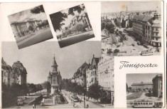 CPIB 22514 - CARTE POSTALA - TIMISOARA. MOZAIC, RPR, 1958, TRAMVAI