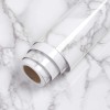 Set 3 X Autocolant Marmura alba 60 x 200 Autoadeziv Rezistent pentru Mobila, Oem