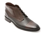 Ghete elegante LE COLONEL maro, 40929, din piele naturala