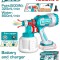 TOTAL - PISTOL DE VOPSIT - 800ML - LI-ION - 20V (NU INCLUDE ACUMULATOR SI INCARCATOR) PowerTool TopQuality