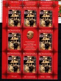 Muzeul Național al Satului &rdquo;Dimitrie Gusti&rdquo;, 70 de ani, minicoală de 8 timbre și 1 vinietă, 2006, nr. lista 1721a, MNH