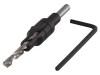 Burghiu Pregăurire &Oslash; 4,5mm Blister cu Ad&acirc;ncitor