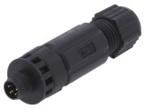 Conector M8 Tată 4 Pin Drept pe Cablu IP67